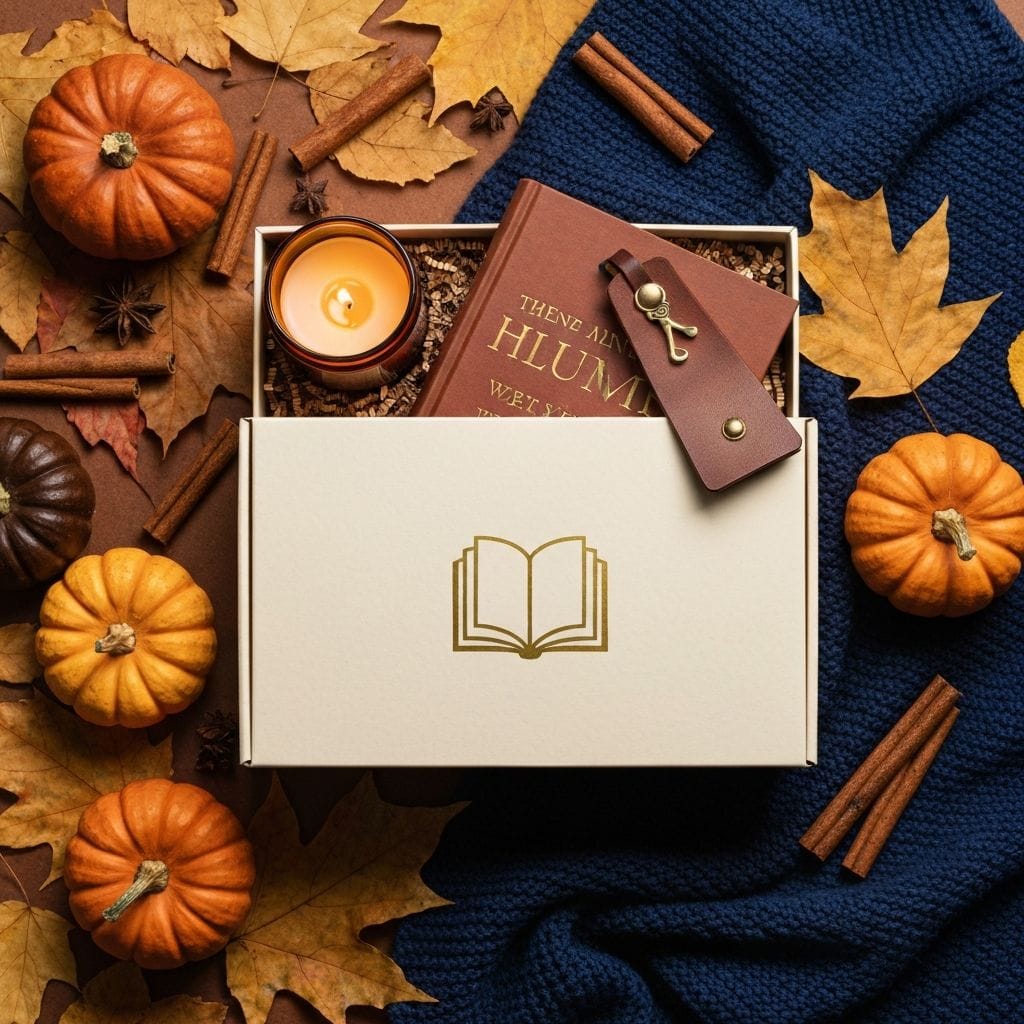 édition automne de la box Lbox littéraire circulaire